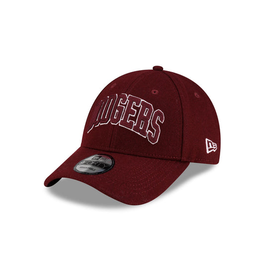 Los Angeles Dodgers Maroon Wordmark 9FORTY Adjustable Hat