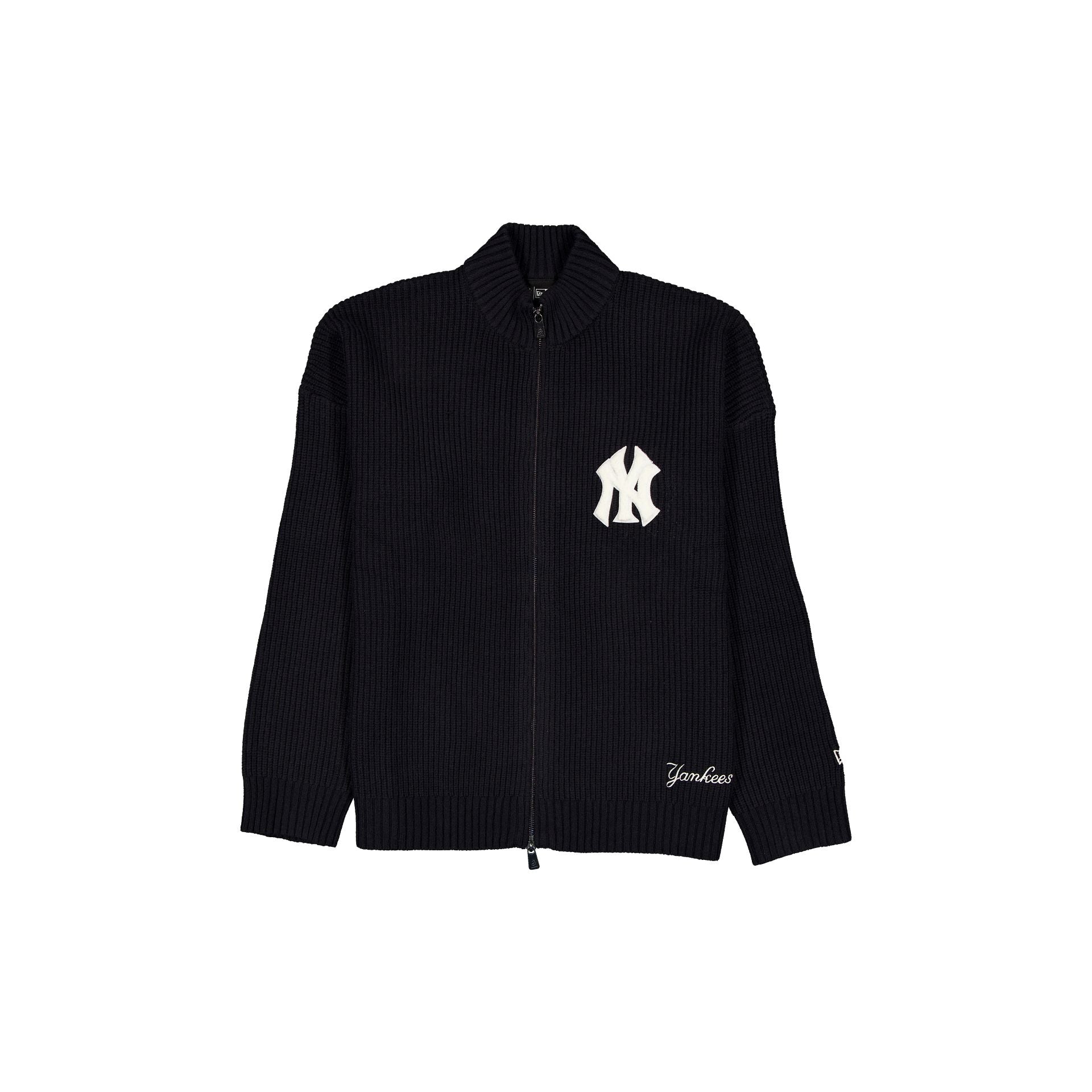 New York Yankees Navy Full-Zip Cardigan – New Era Cap