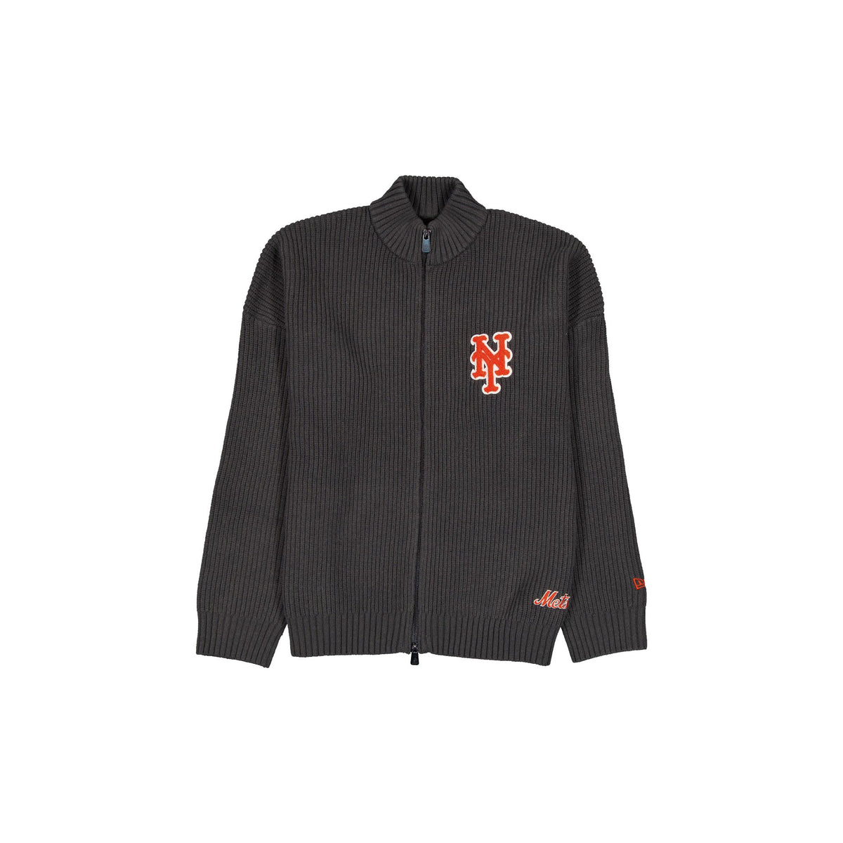 New York Mets Steel Clouds Full-Zip Cardigan
