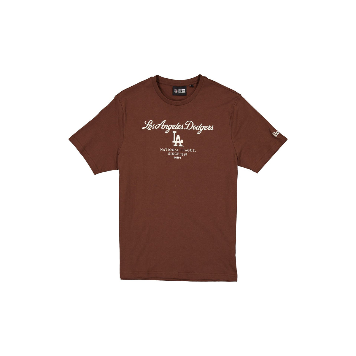 Los Angeles Dodgers Script Chestnut T-Shirt