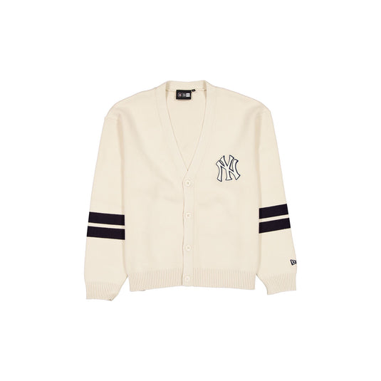 New York Yankees Light Cream Cardigan