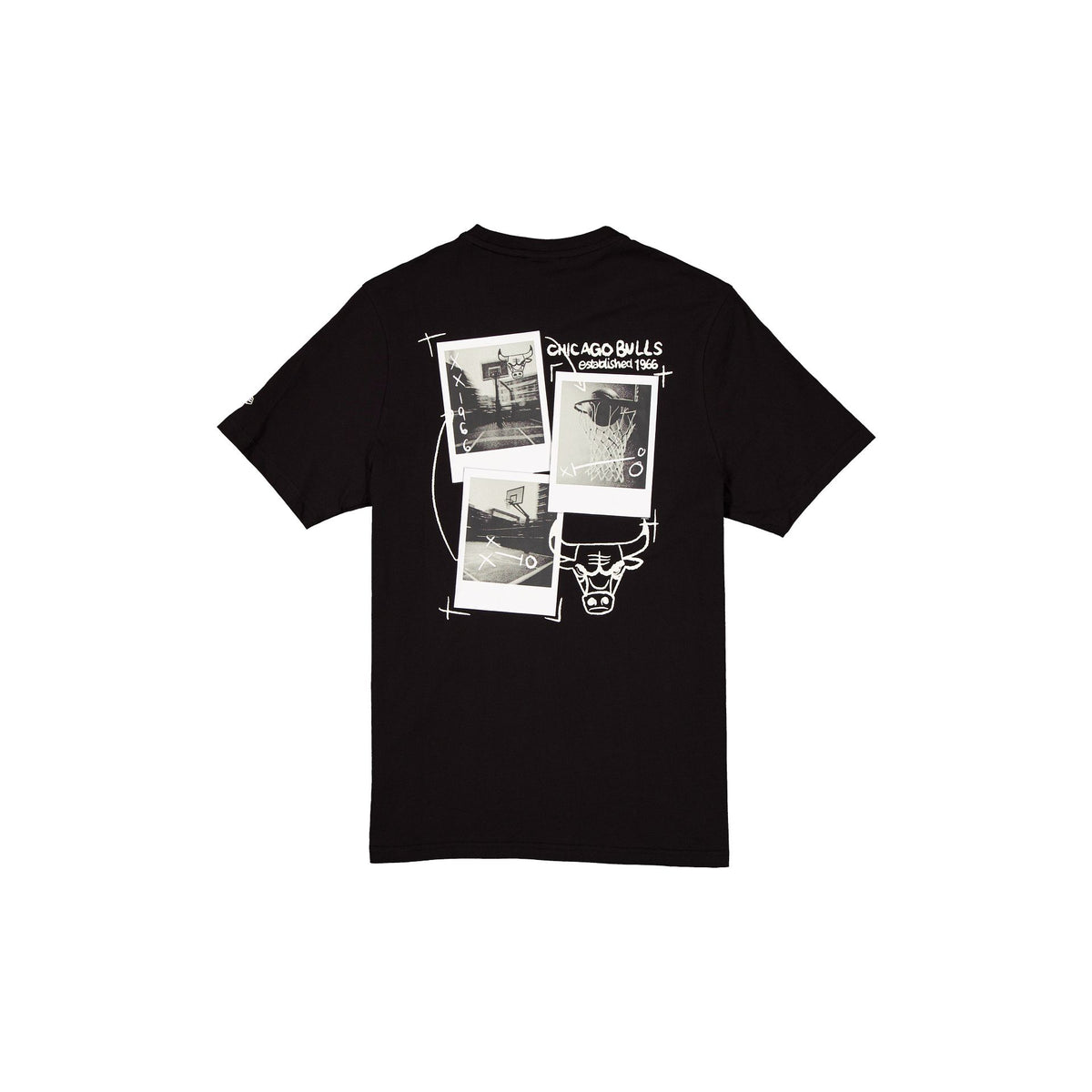 Chicago Bulls Snapshot Black Graphic T-Shirt