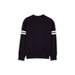 New York Yankees Bold Wordmark Navy Oversized Crewneck