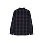 New York Yankees Navy Long-Sleeve Plaid T-Shirt