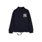 New York Yankees Chainstitch Navy Coaches Jacket