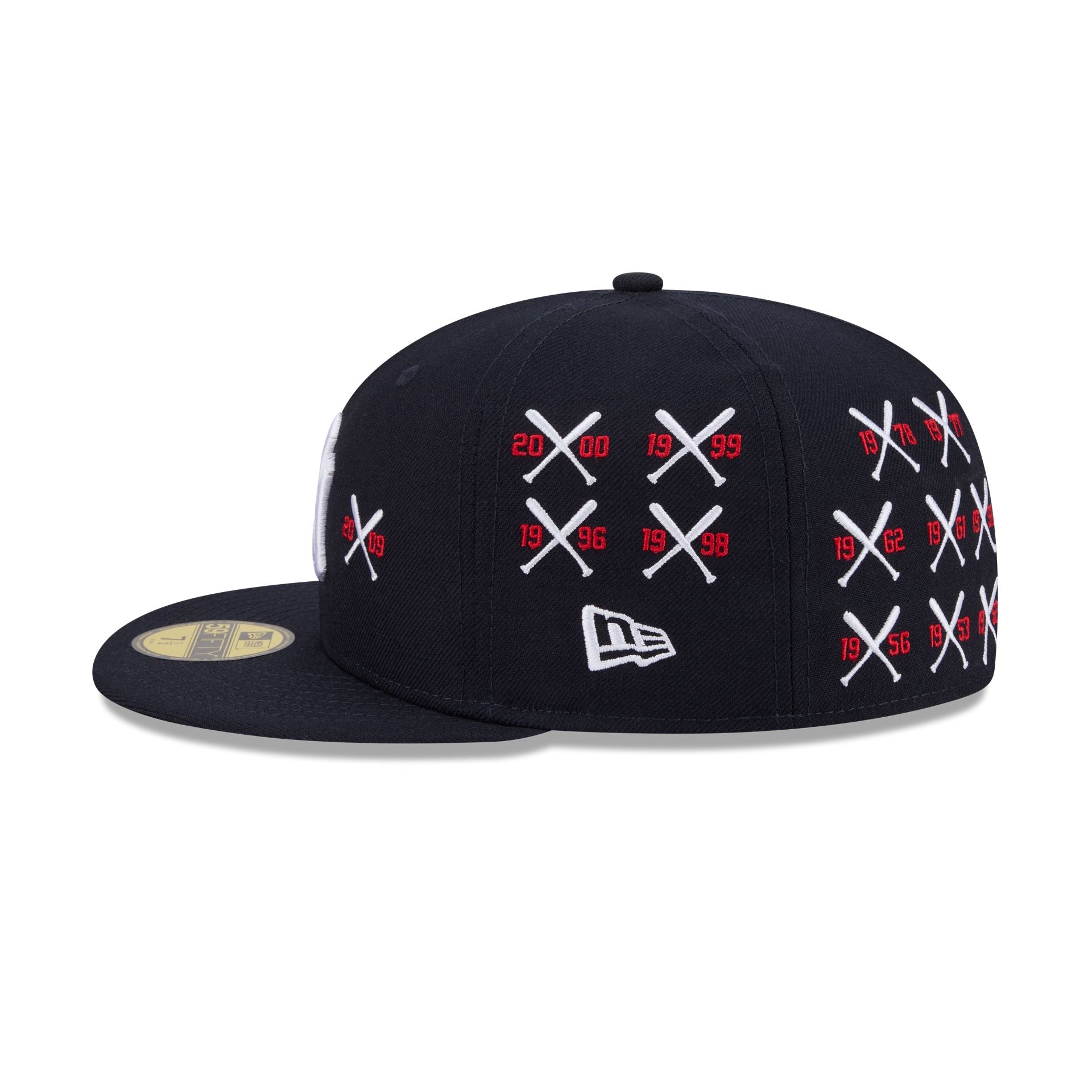 Spike Lee x New York Yankees World Series Champions Mini Bats Wool 59FIFTY Fitted Hat