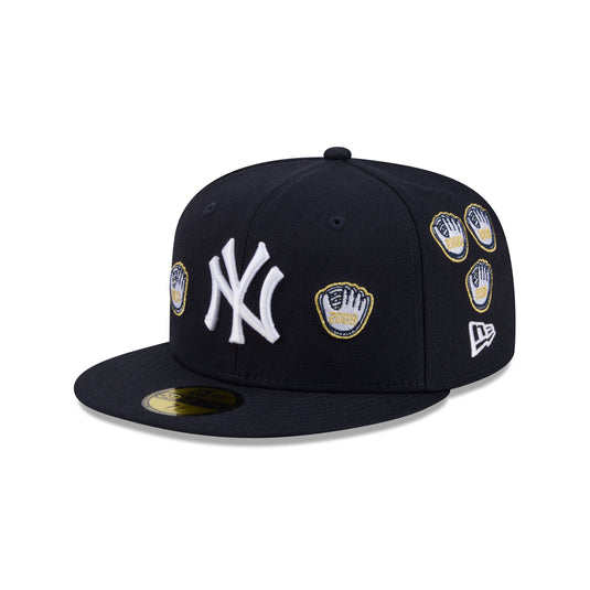 Spike Lee x New York Yankees World Series Champions Gloves Wool 59FIFTY Fitted Hat - New Era Cap