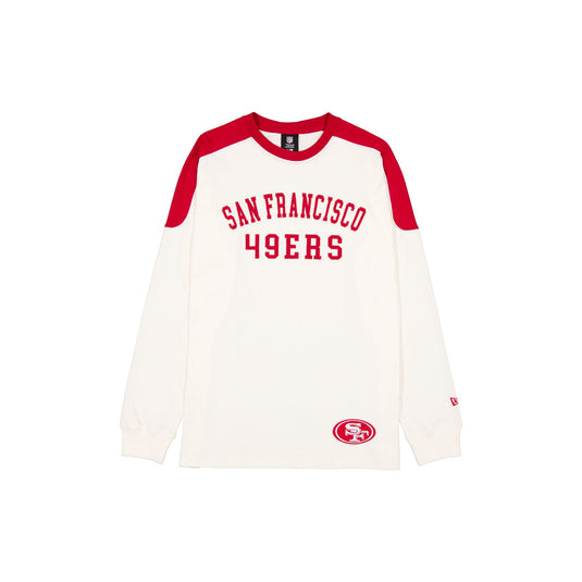 San Francisco 49ers Sport Classics Stone Oversized Long Sleeve T-Shirt