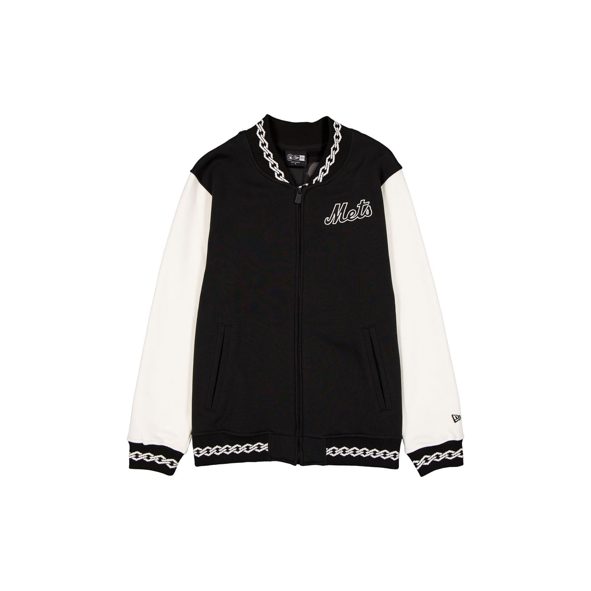 New York Mets Sport Classics Chain-Stitch Fleece Zip-Up