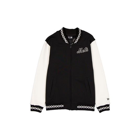 New York Mets Sport Classics Chain-Stitch Fleece Zip-Up