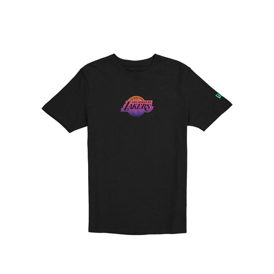 Los Angeles Lakers Graffiti Black T-Shirt