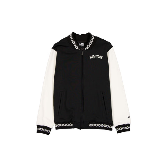 New York Knicks Sport Classics Chain-Stitch Fleece Zip-Up
