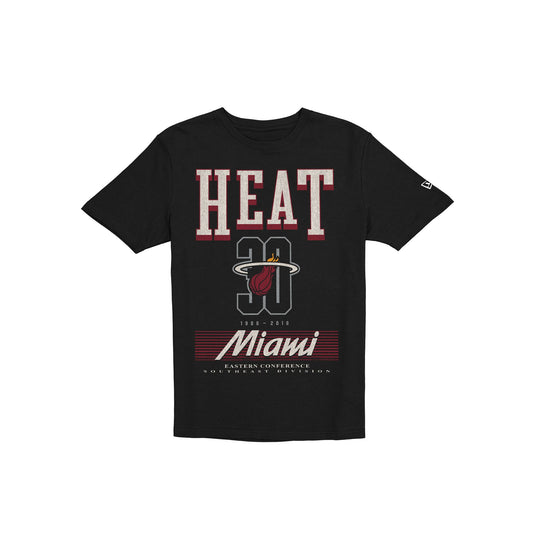 Miami Heat Sport Classics Black Oversized T-Shirt
