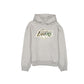 Los Angeles Lakers Camo Gray Boxy Hoodie