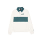 Philadelphia Eagles Neutrals Stone Rugby Long-Sleeve T-Shirt