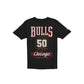 Chicago Bulls Sport Classics Black Oversized T-Shirt
