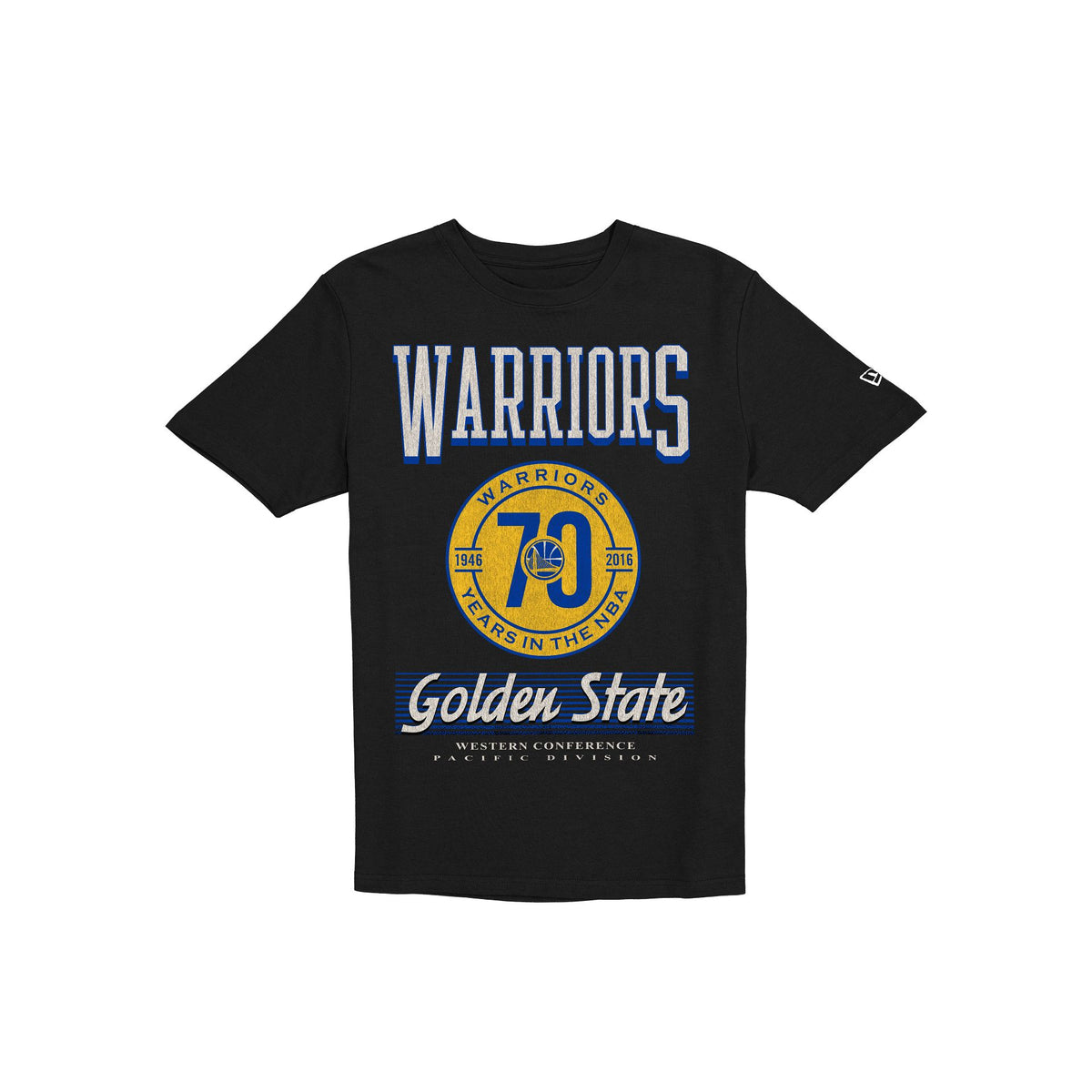 Golden State Warriors Sport Classics Black Oversized T-Shirt