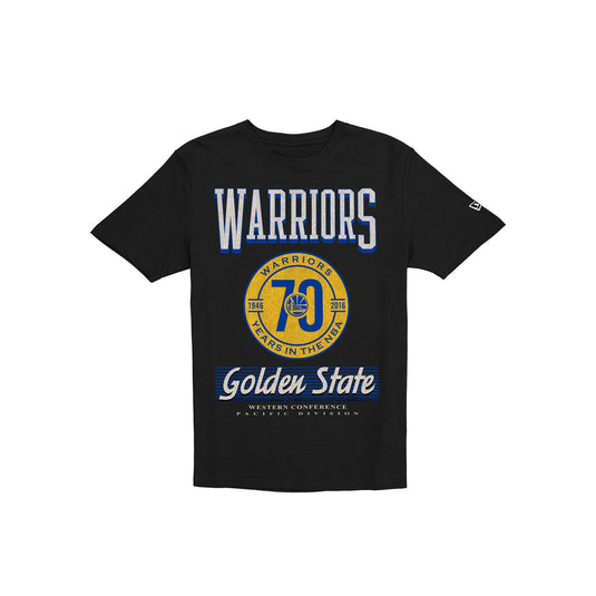 Golden State Warriors Sport Classics Black Oversized T-Shirt