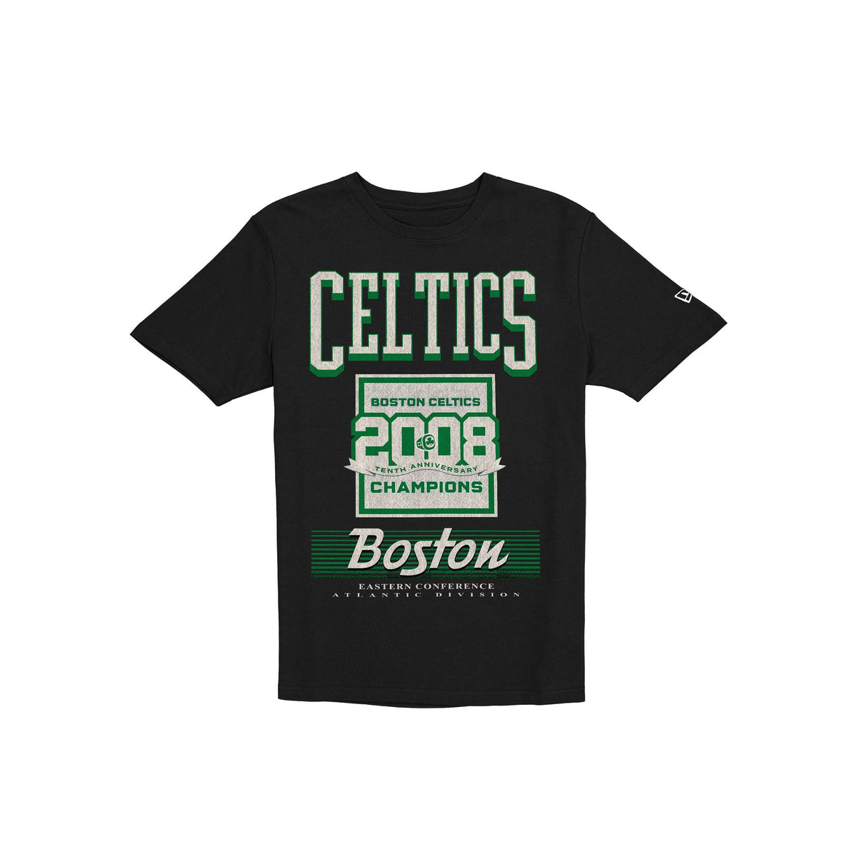 Boston Celtics Sport Classics Black Oversized T-Shirt