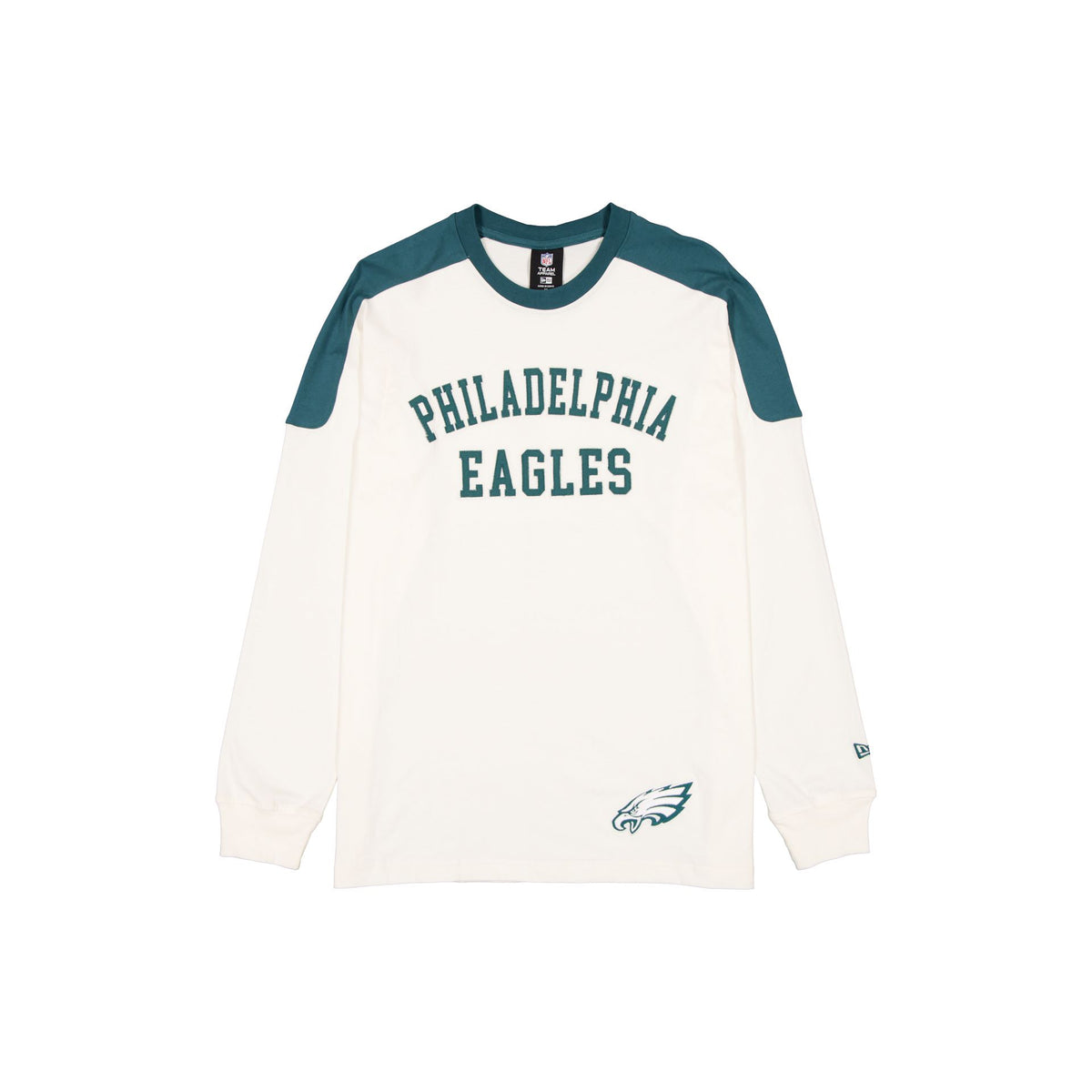 Philadelphia Eagles Sport Classics Stone Oversized Long Sleeve T-Shirt