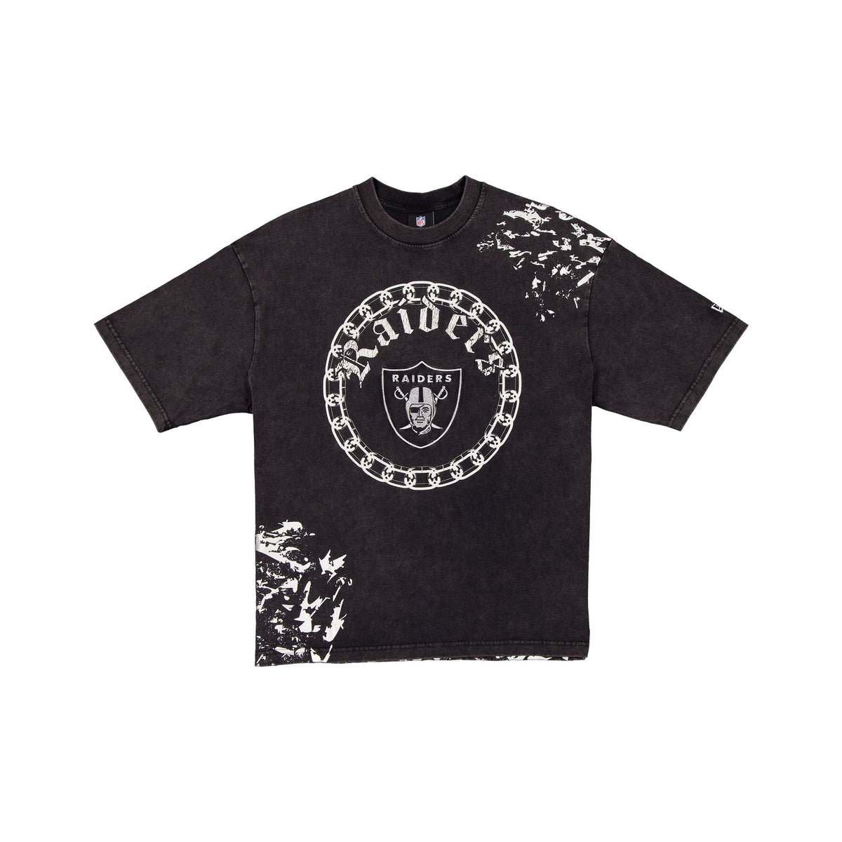 Las Vegas Raiders Chain Black T-Shirt