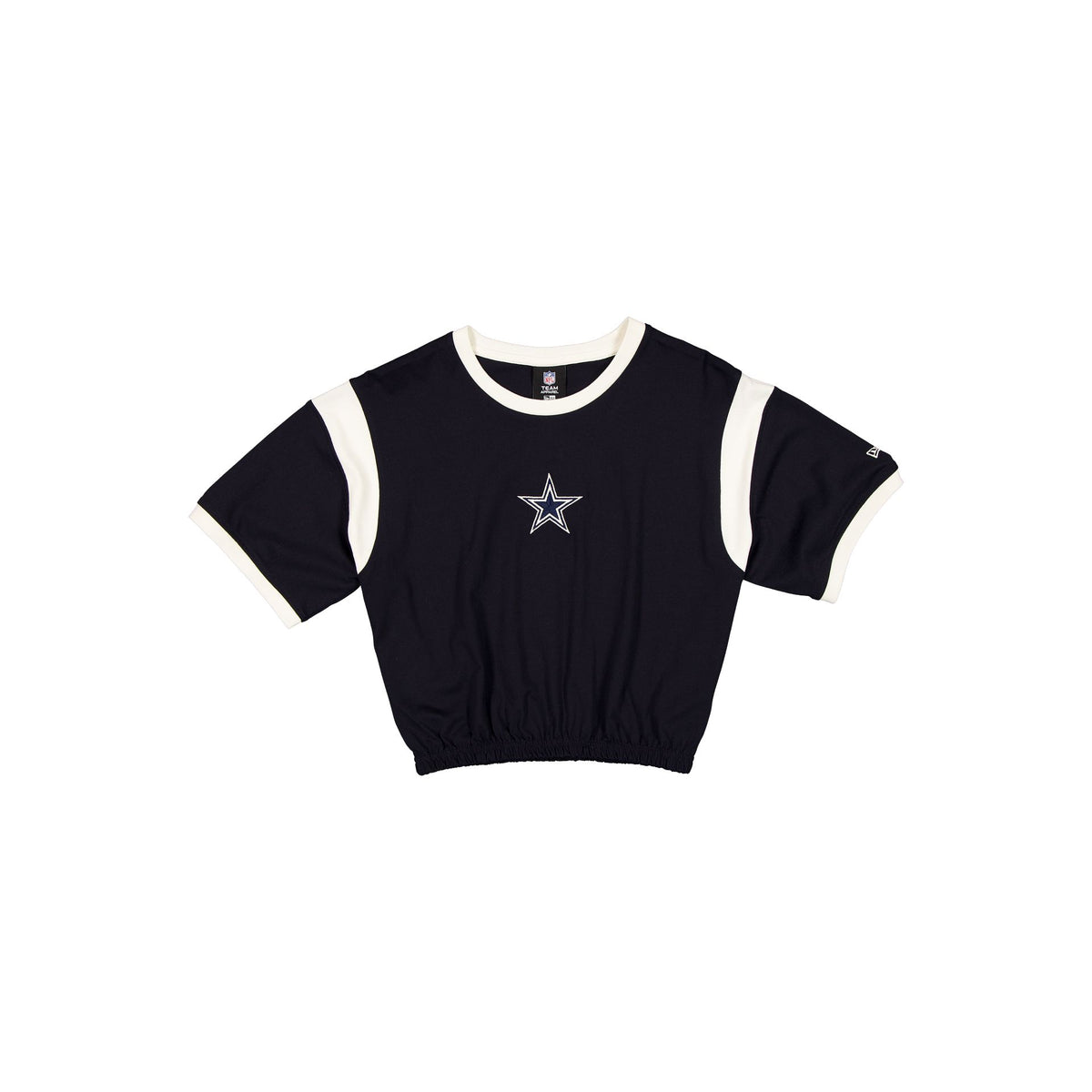 Dallas Cowboys Sport Classics Bubble Hem Women's Cropped T-Shirt