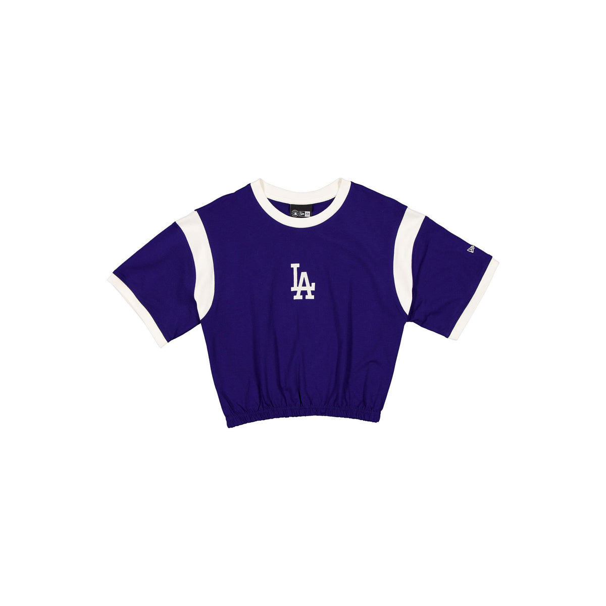 Los Angeles Dodgers Sport Classics Bubble Hem Women's Cropped T-Shirt