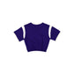 Los Angeles Dodgers Sport Classics Bubble Hem Women's Cropped T-Shirt