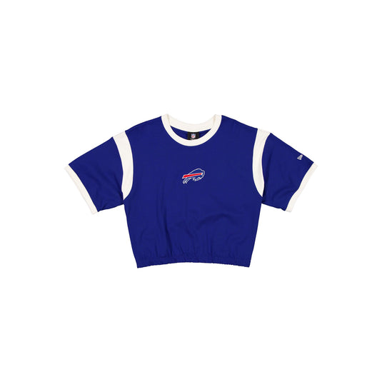 Buffalo Bills Sport Classics Bubble Hem Women's Cropped T-Shirt