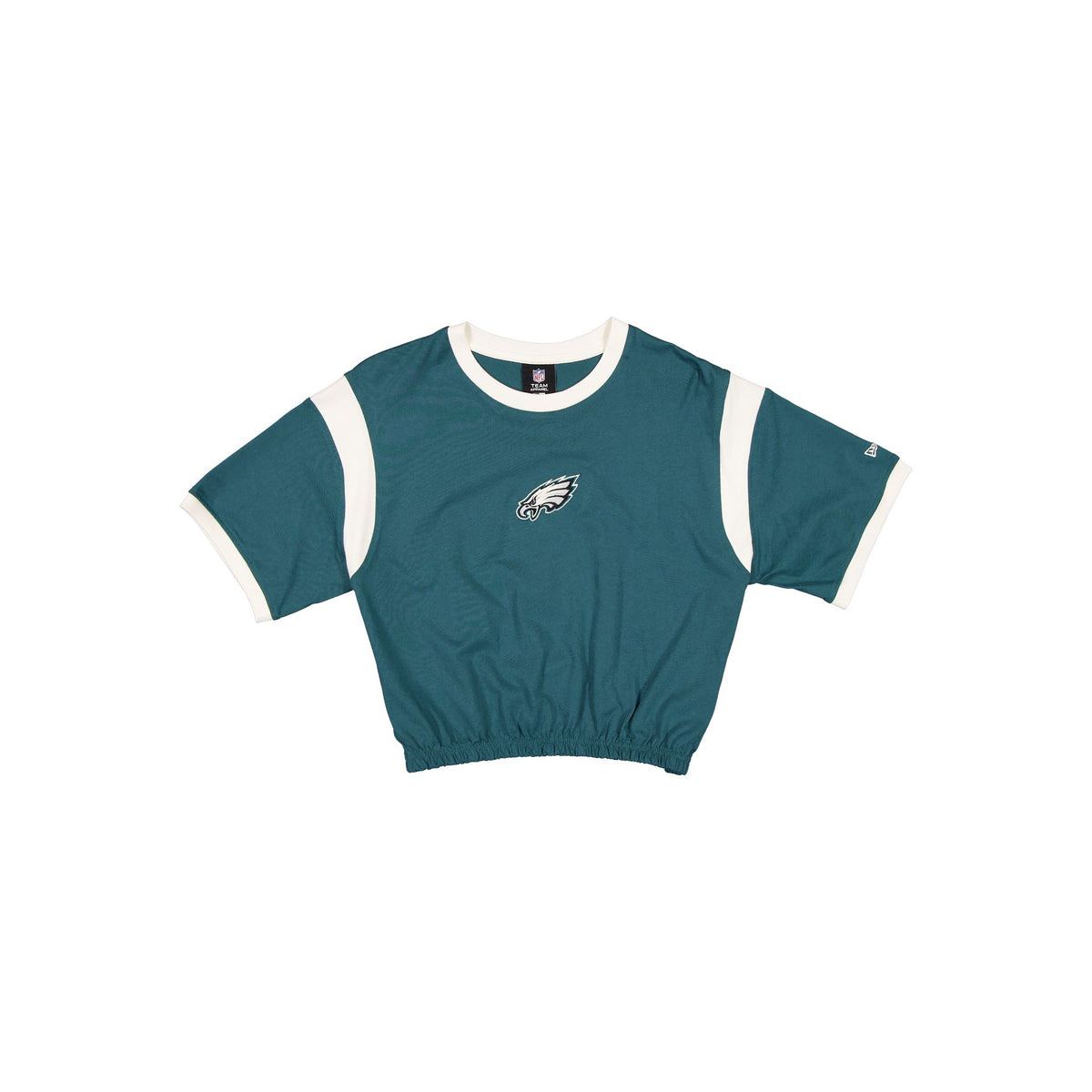 Philadelphia Eagles Sport Classics Bubble Hem Women's Cropped T-Shirt