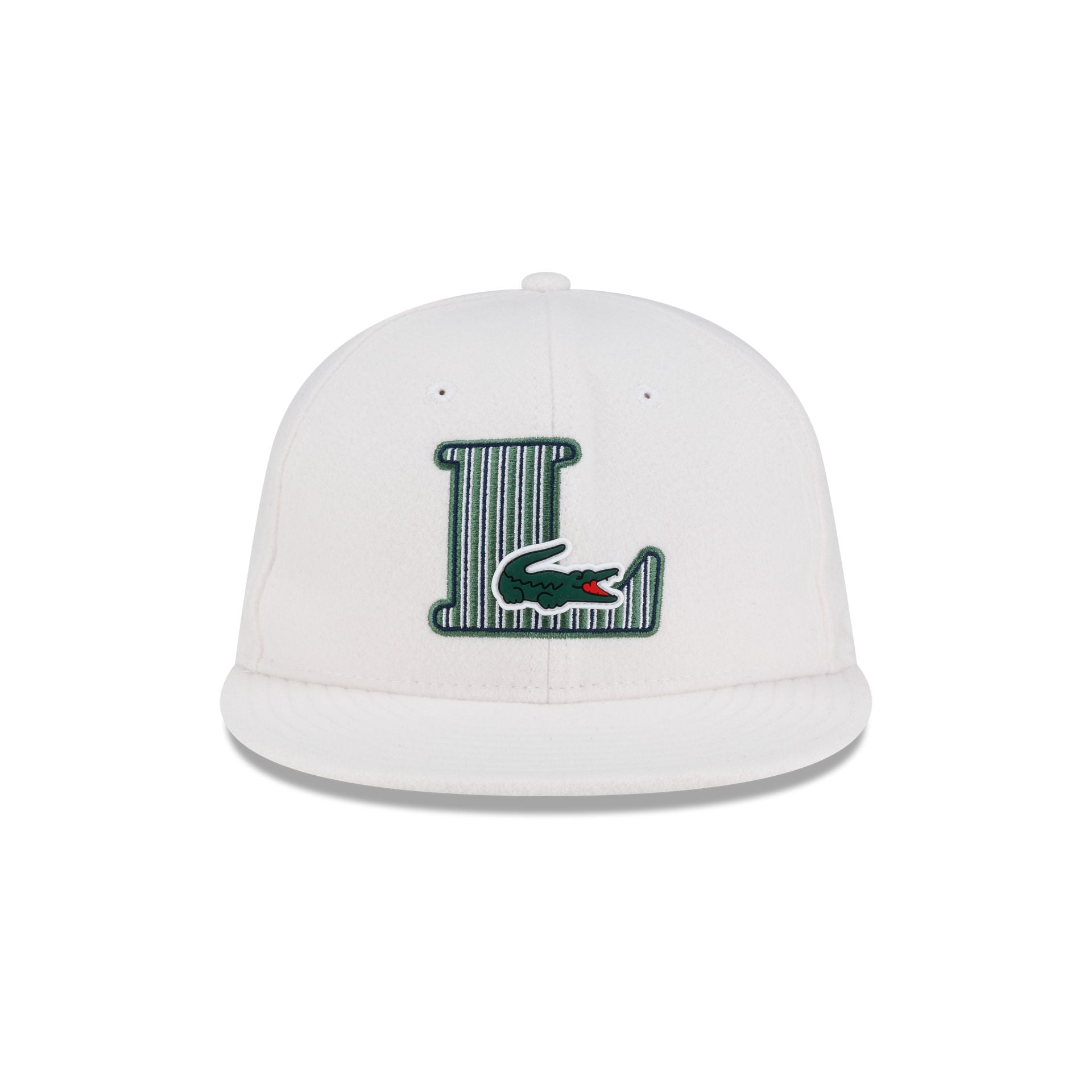 New Era Cap x Lacoste Patch White Retro Crown 9FIFTY Snapback Hat