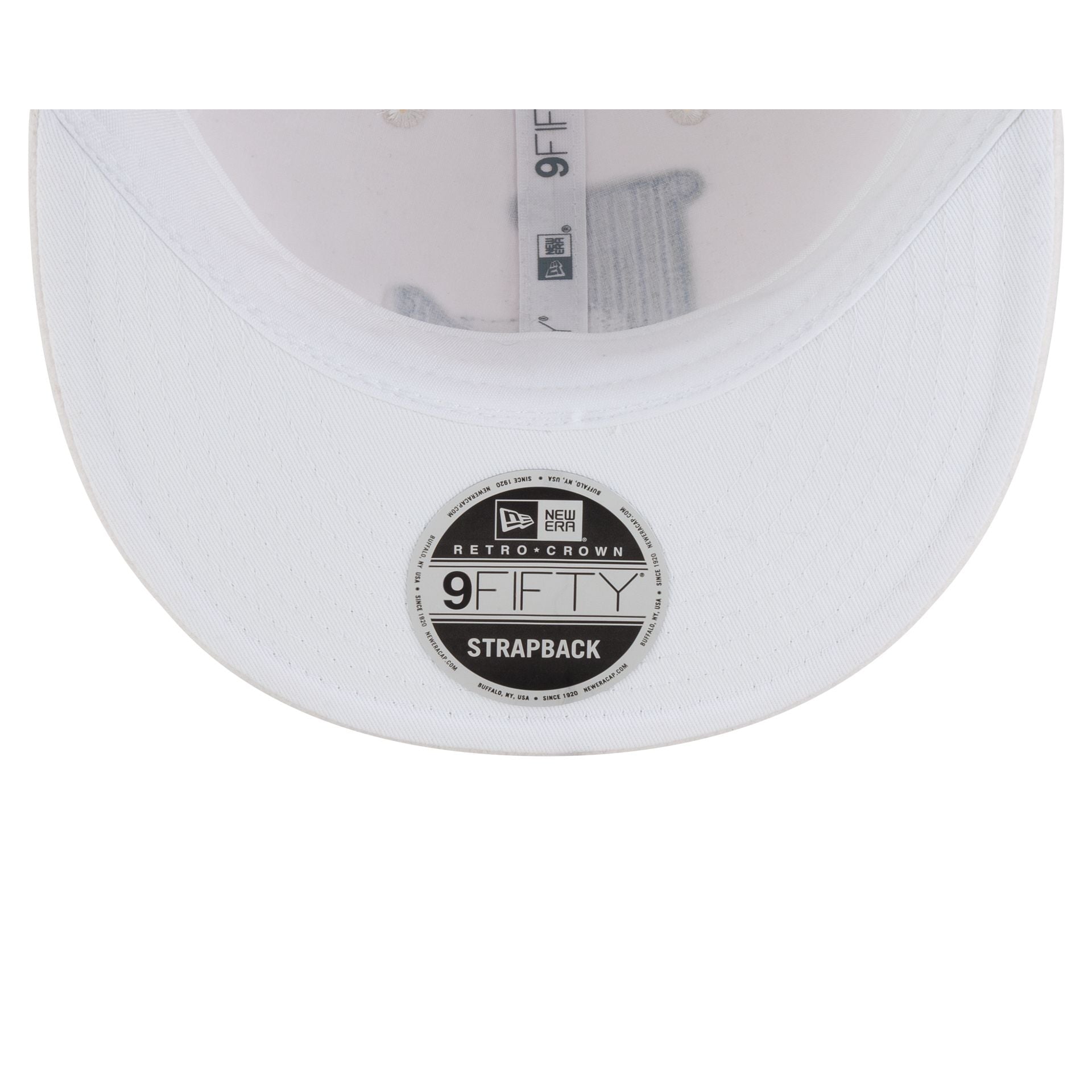 New Era Cap x Lacoste Patch White Retro Crown 9FIFTY Snapback Hat