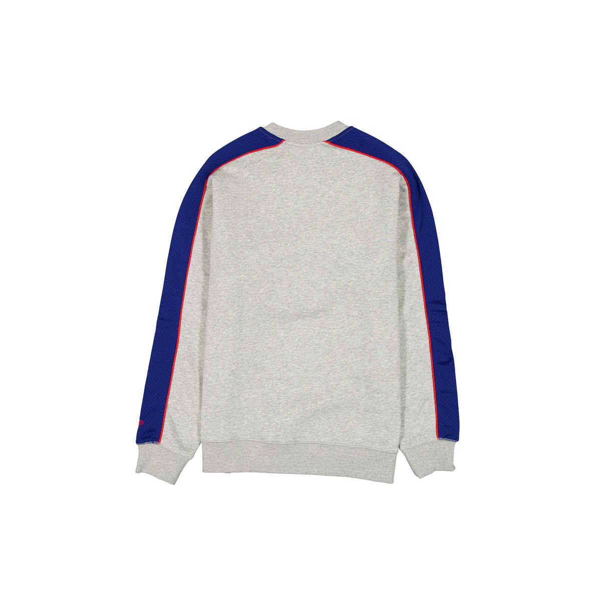 Detroit Pistons Hardwood Classics Heather Gray Crewneck