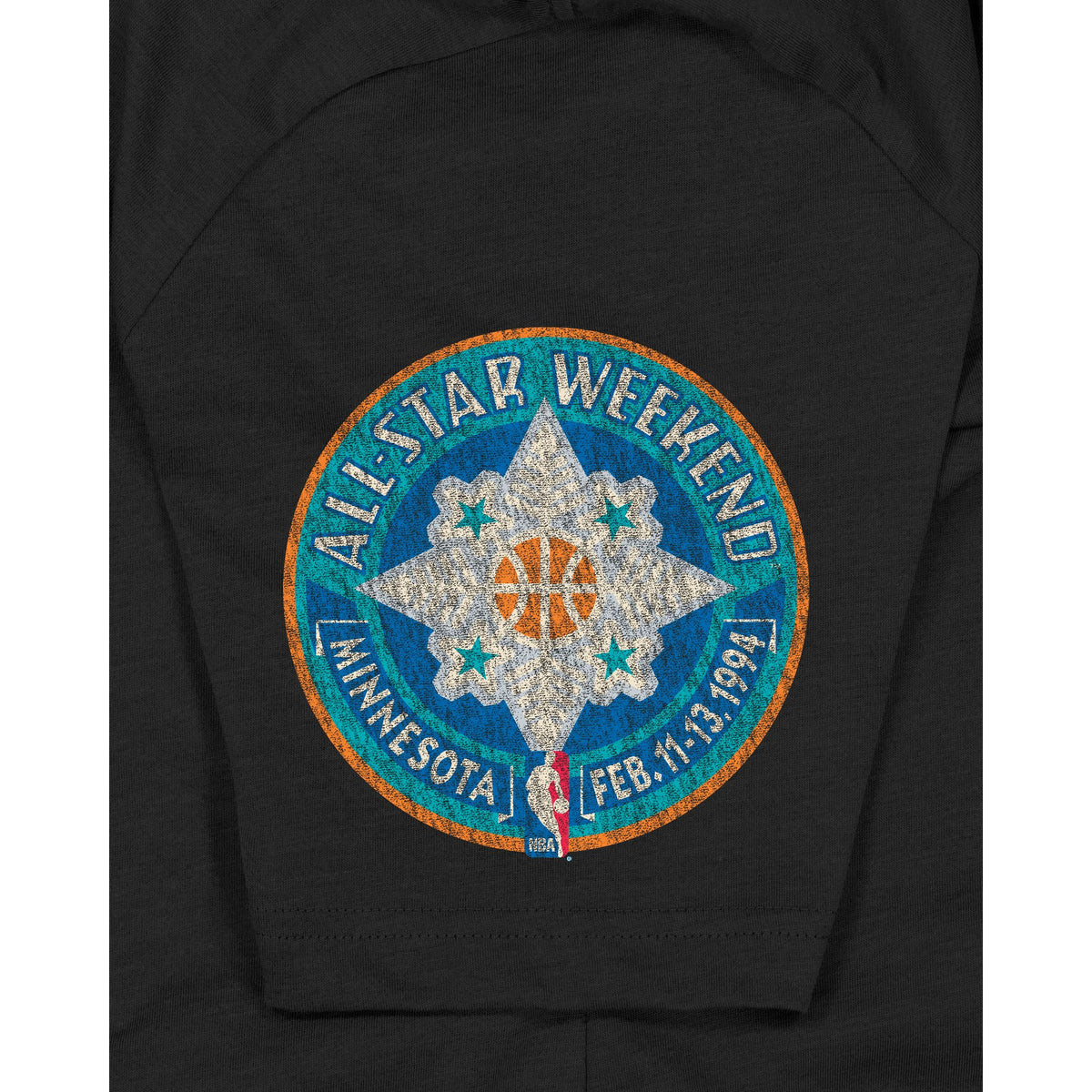 Minnesota Timberwolves Hardwood Classics Black T-Shirt
