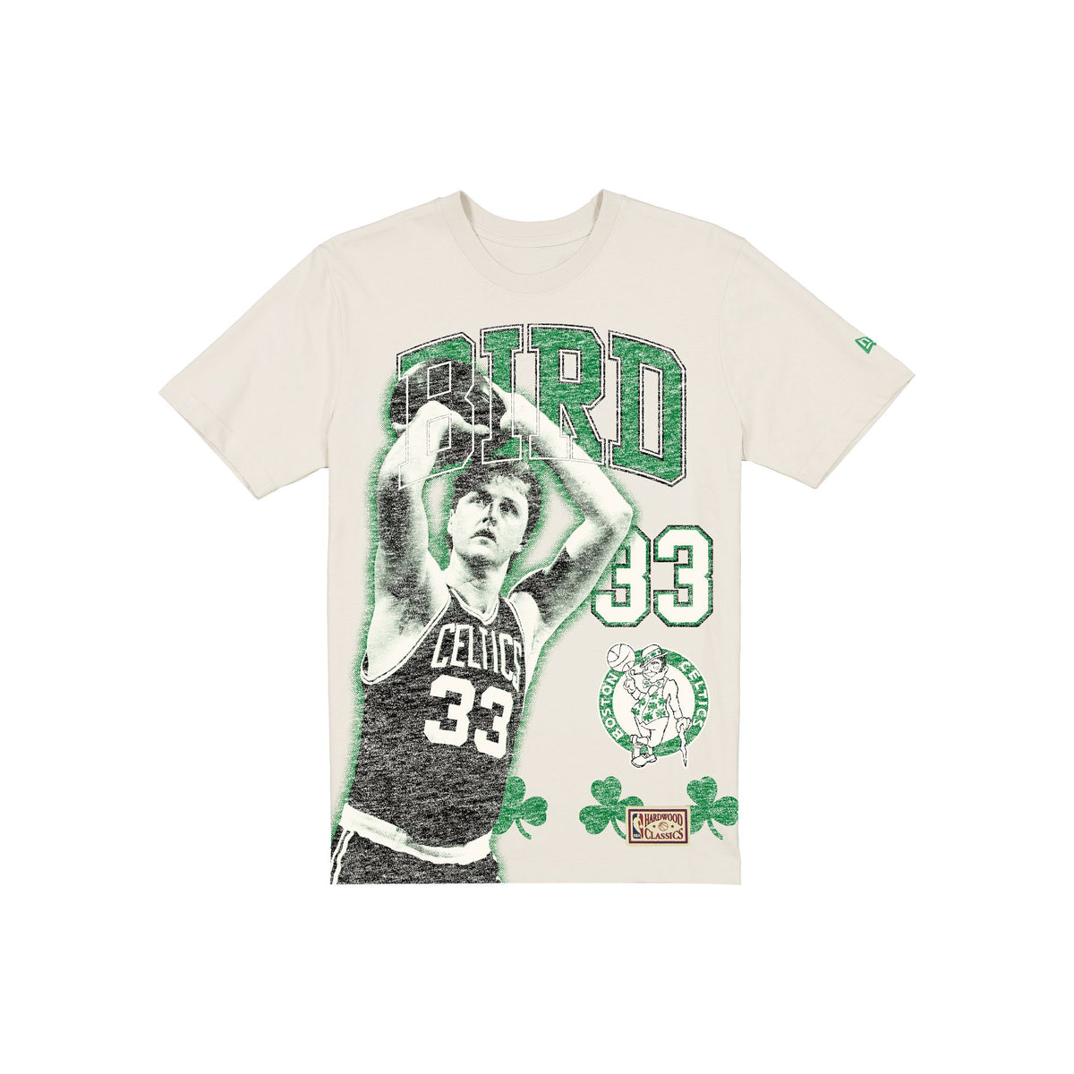 Boston Celtics Hardwood Classics Larry Bird T-Shirt