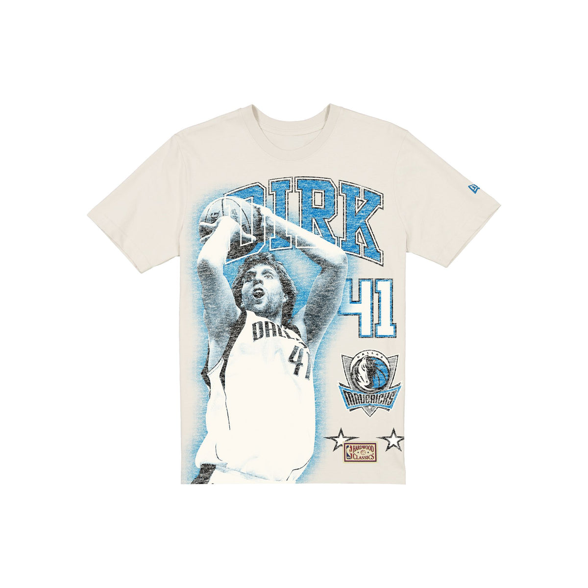 Dallas Mavericks Hardwood Classics Dirk Nowitzki T-Shirt
