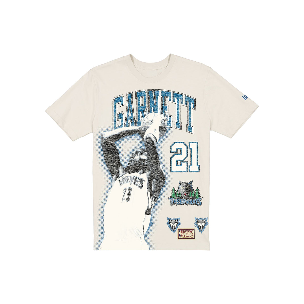 Minnesota Timberwolves Hardwood Classics Kevin Garnett T-Shirt