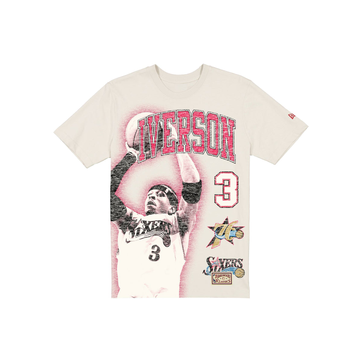 Philadelphia 76ers Hardwood Classics Allen Iverson T-Shirt