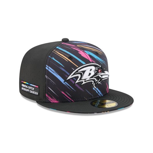 Baltimore Ravens 2026 Crucial Catch 59FIFTY Fitted Hat