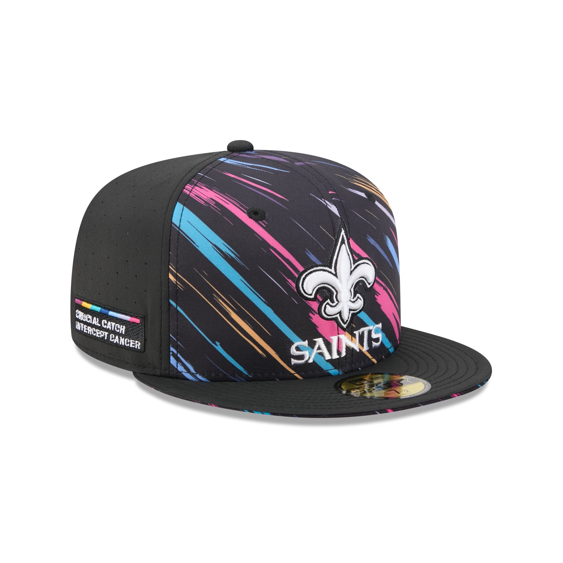New Orleans Saints 2026 Crucial Catch 59FIFTY Fitted Hat