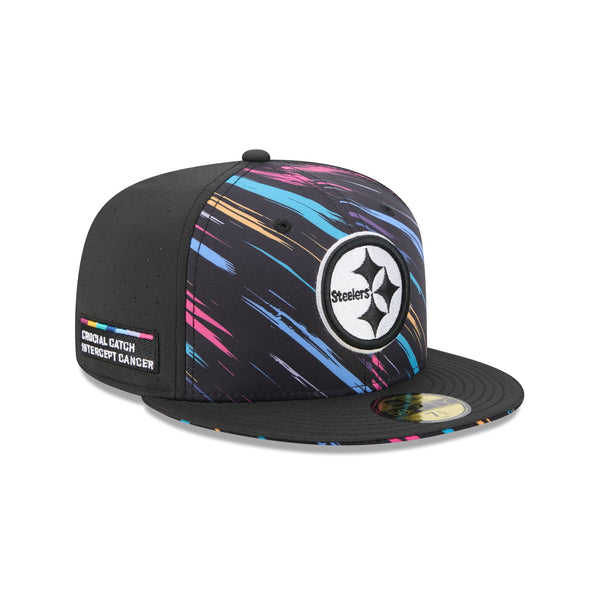 Pittsburgh Steelers 2026 Crucial Catch 59FIFTY Fitted Hat – New