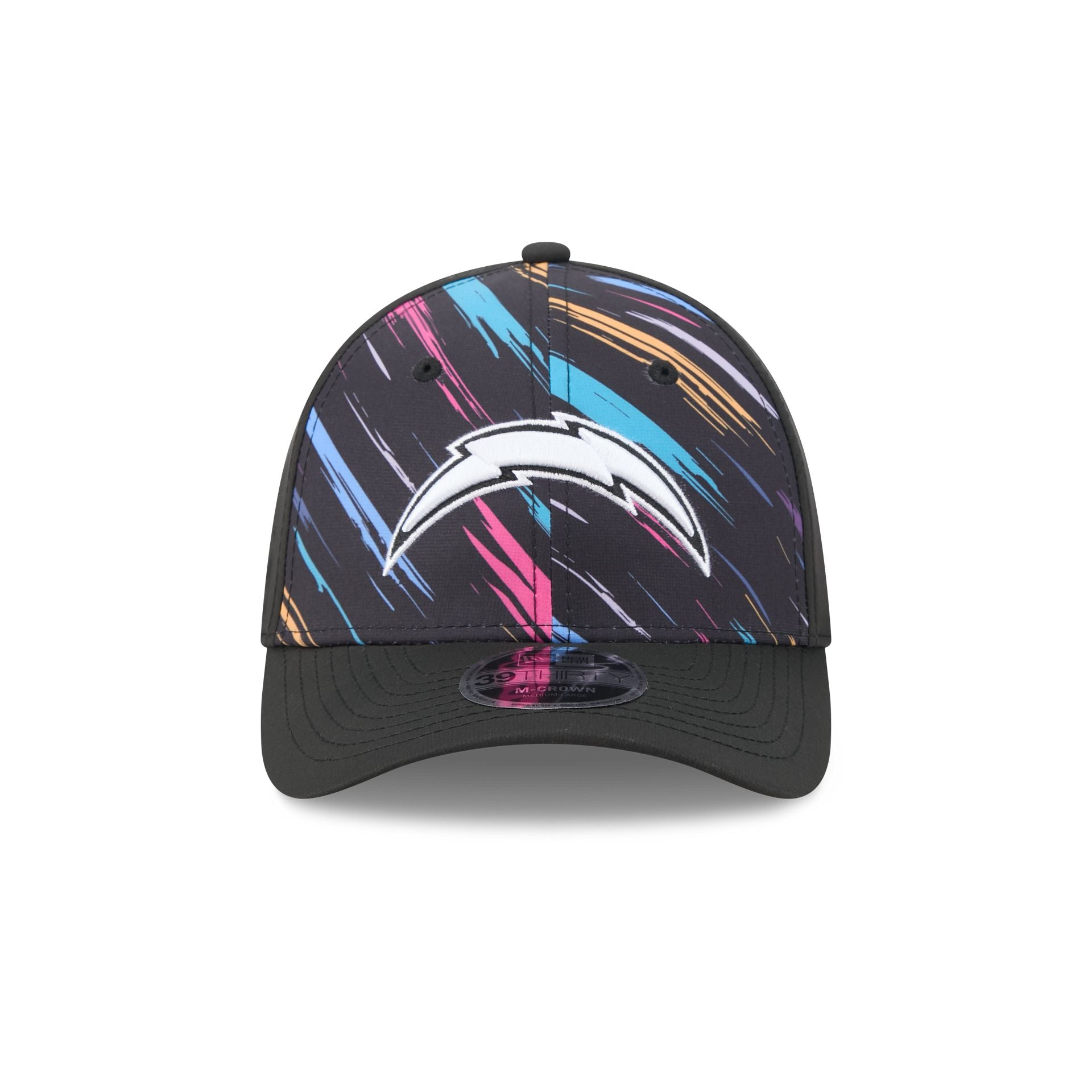 Los Angeles Chargers 2026 Crucial Catch 39THIRTY M-Crown Stretch Fit Hat