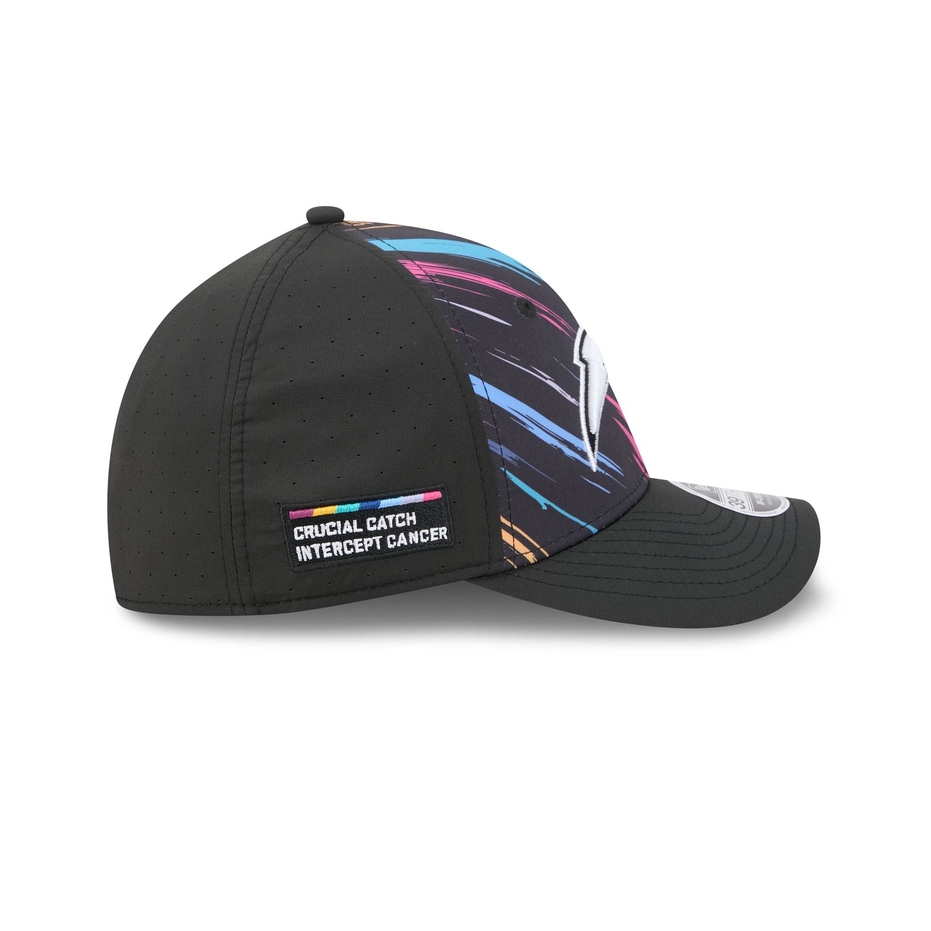 Los Angeles Chargers 2026 Crucial Catch 39THIRTY M-Crown Stretch Fit Hat