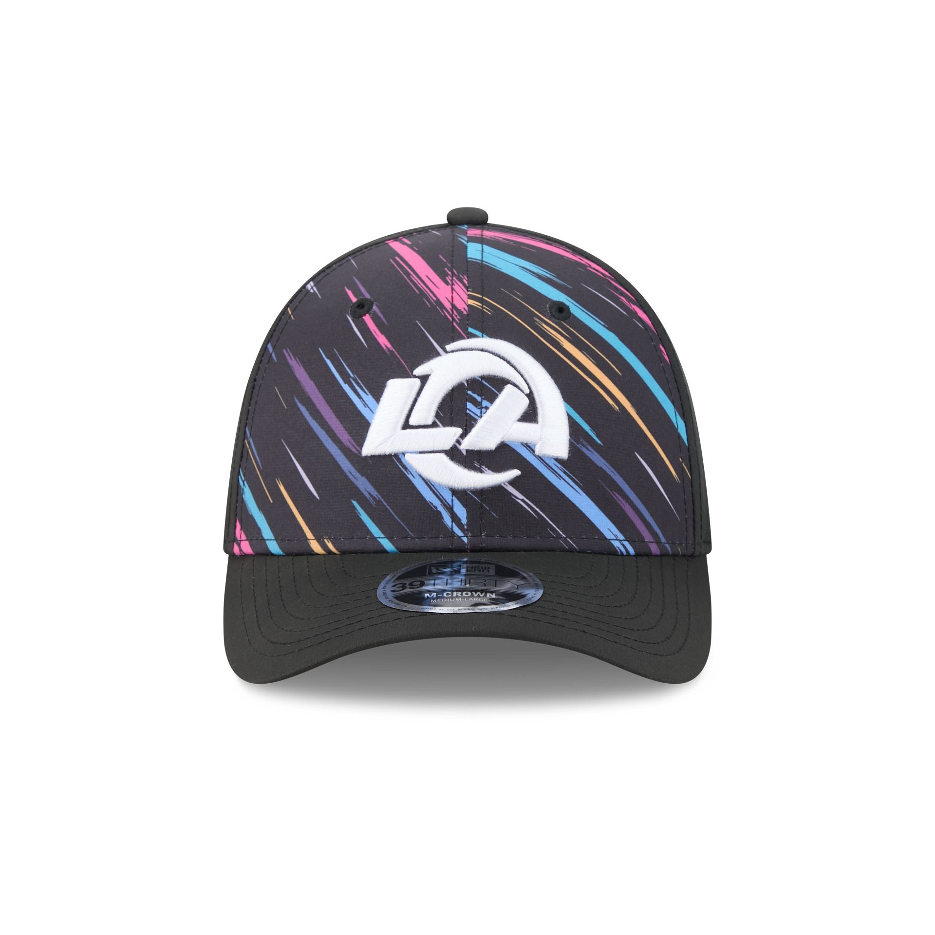 Los Angeles Rams 2026 Crucial Catch 39THIRTY M-Crown Stretch Fit