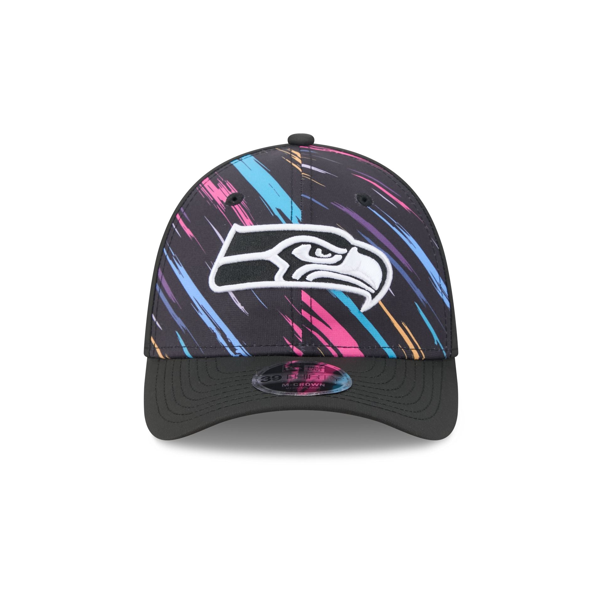 Seattle Seahawks 2026 Crucial Catch 39THIRTY M-Crown Stretch Fit Hat