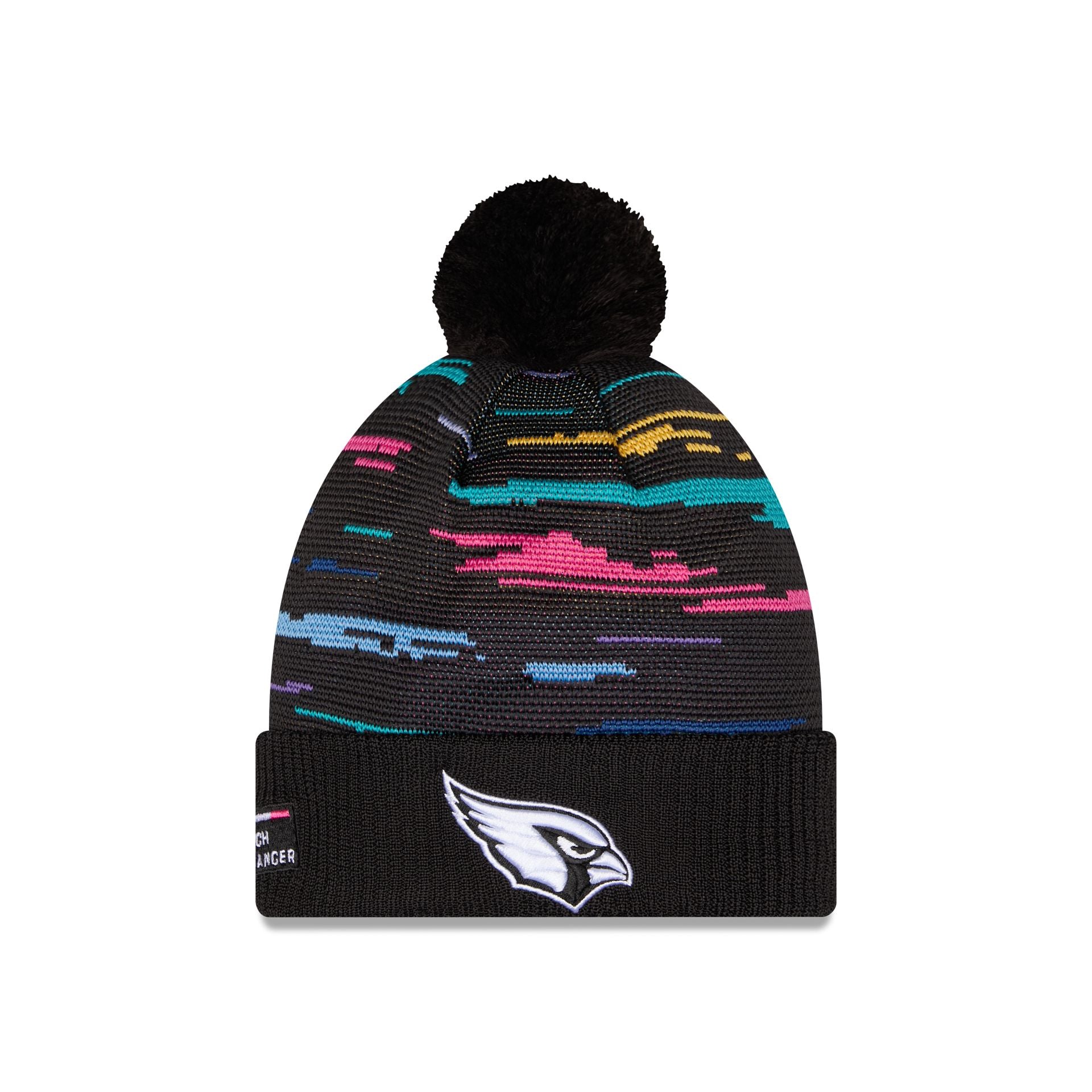 Arizona Cardinals 2026 Crucial Catch Pom Knit Hat