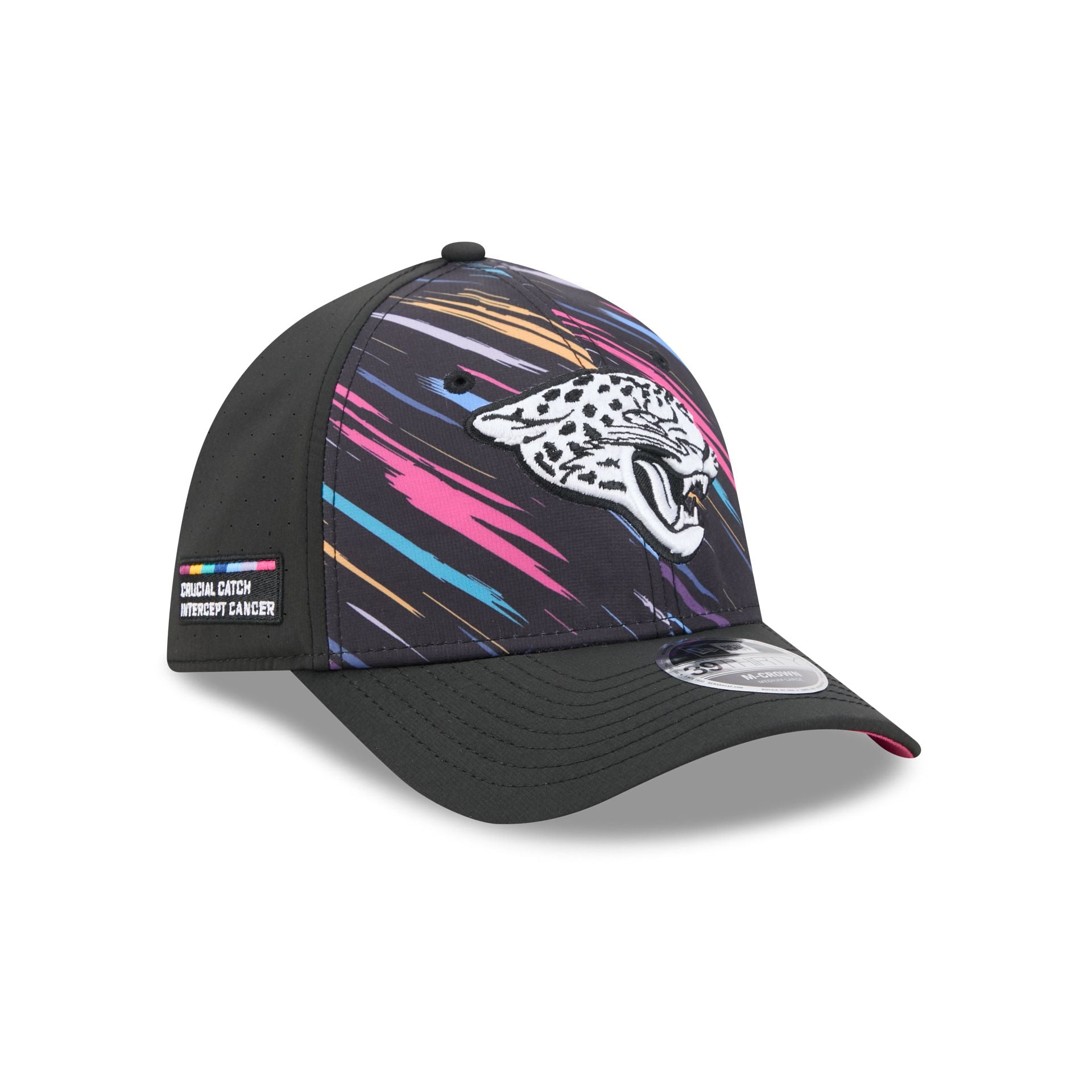 Jacksonville Jaguars 2026 Crucial Catch 39THIRTY M-Crown Stretch Fit Hat