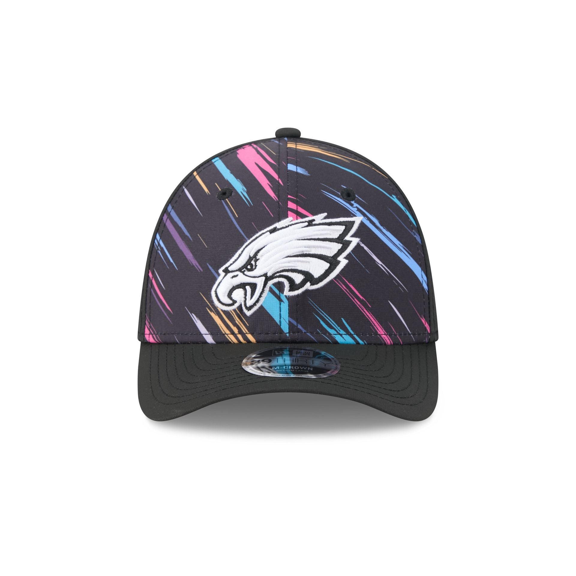 Philadelphia Eagles 2026 Crucial Catch 39THIRTY M-Crown Stretch Fit Hat