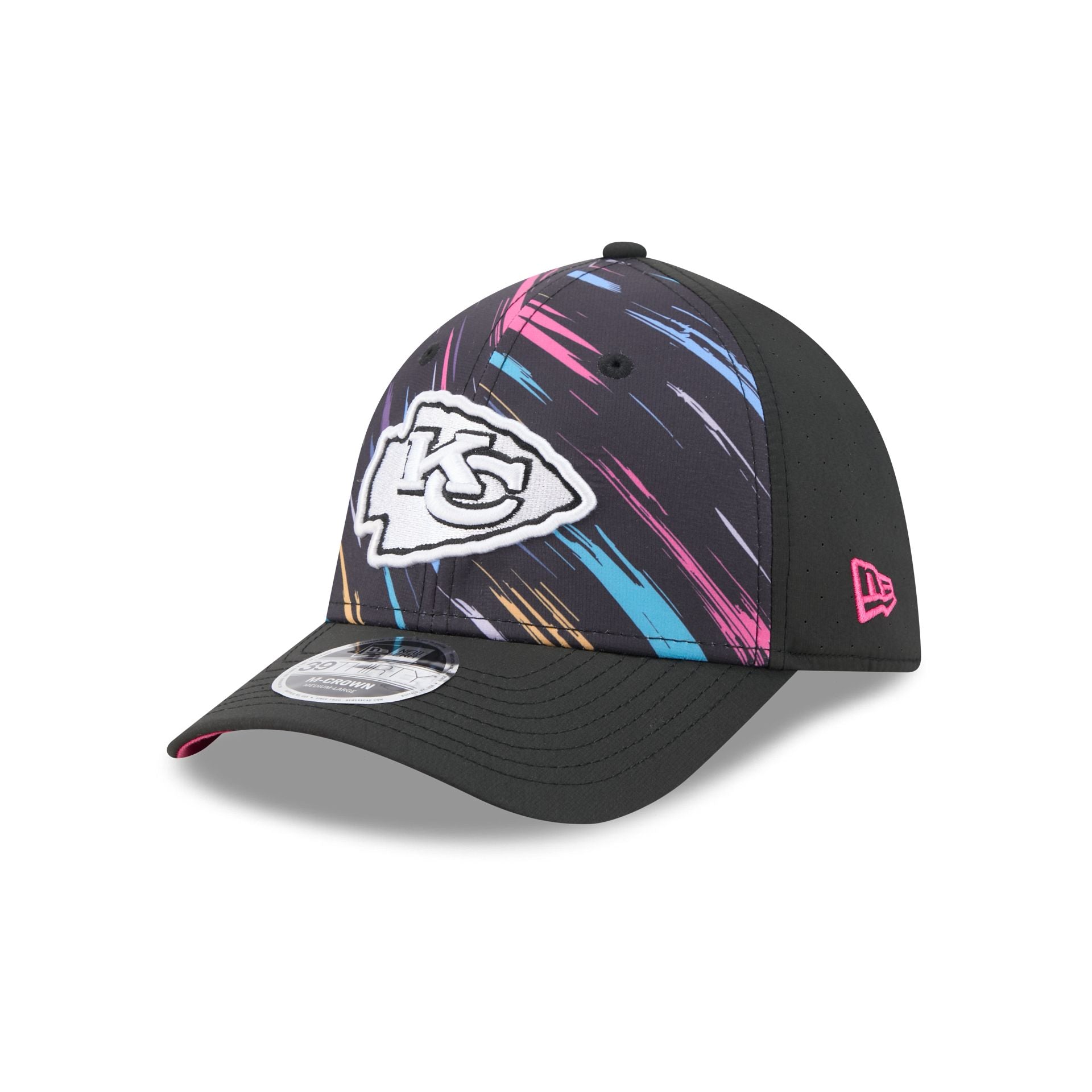 Kansas City Chiefs 2026 Crucial Catch 39THIRTY M-Crown Stretch Fit Hat