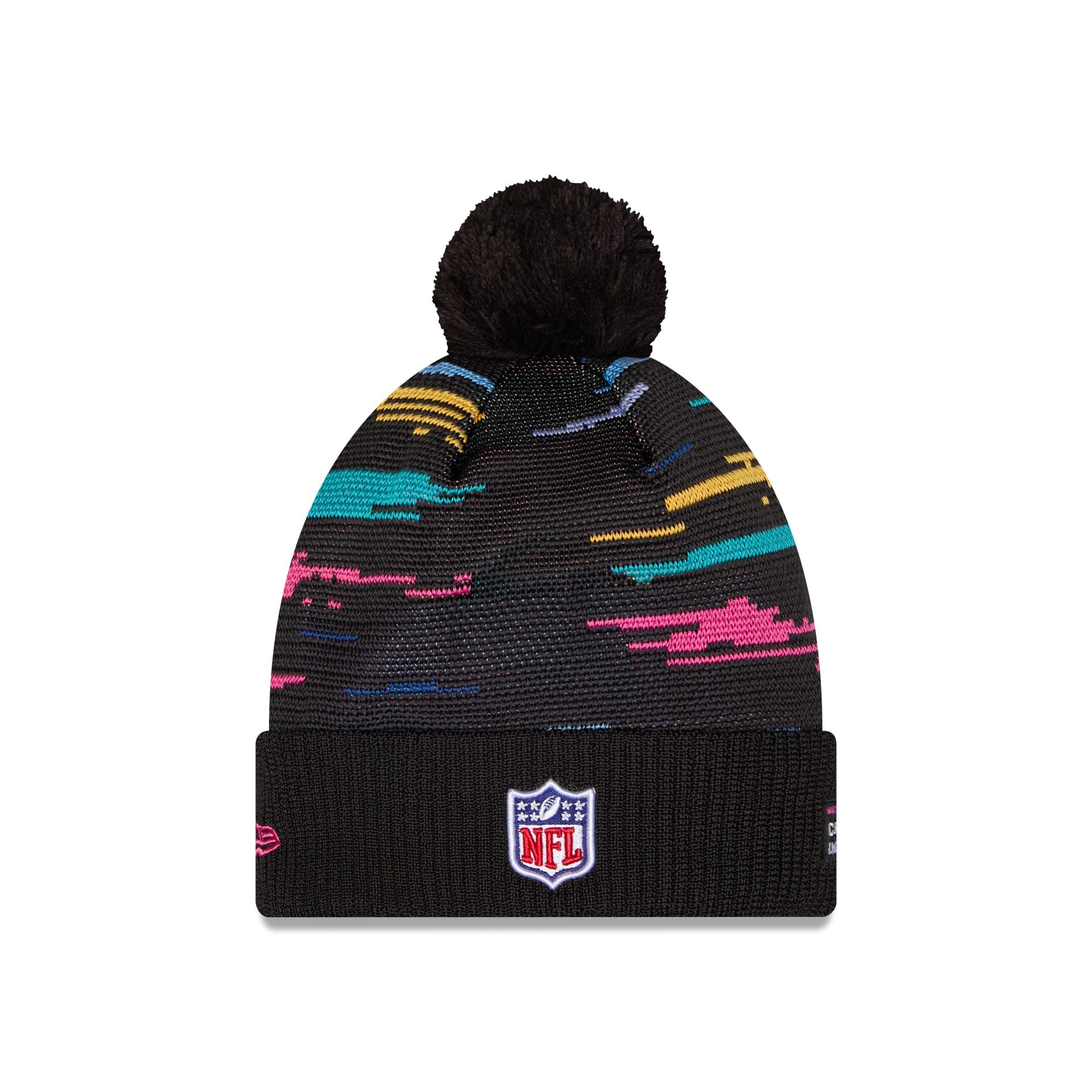 Houston Texans 2026 Crucial Catch Pom Knit Hat